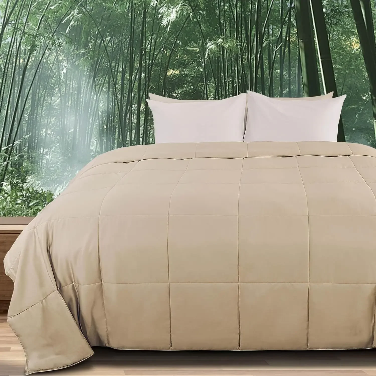 Cooling Blanket Hot Sleepers - Viscose from Bamboo Comforter King Cooling