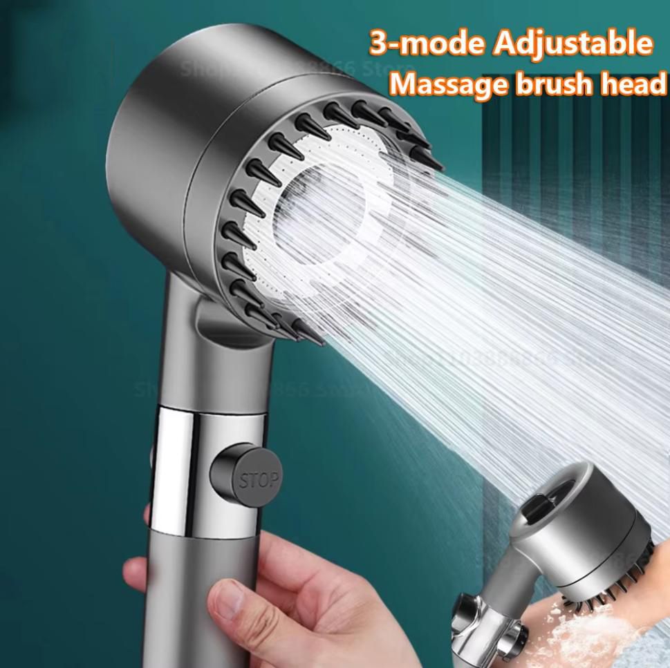 High Pressure Shower Head Handheld - High Pressurized Filter Shower Head 3-mode
