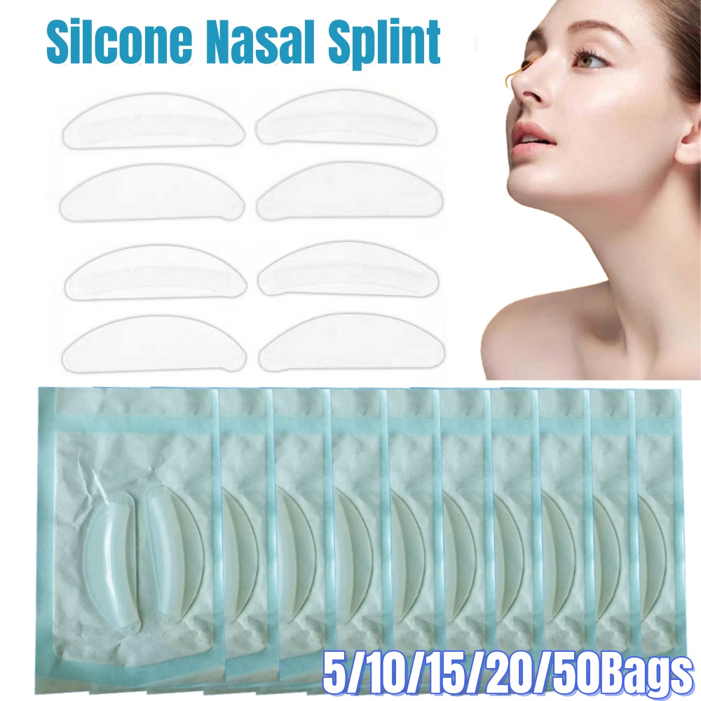 Anti Snore Contour Pillow - 10-100PCS Health Medical Septoplasty Silicone Nasal