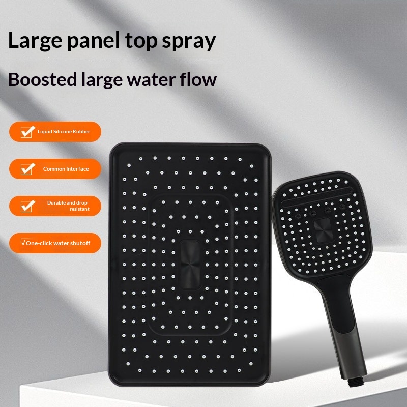 High Pressure Shower Head Handheld - Turbo Boost Shower Head Set with