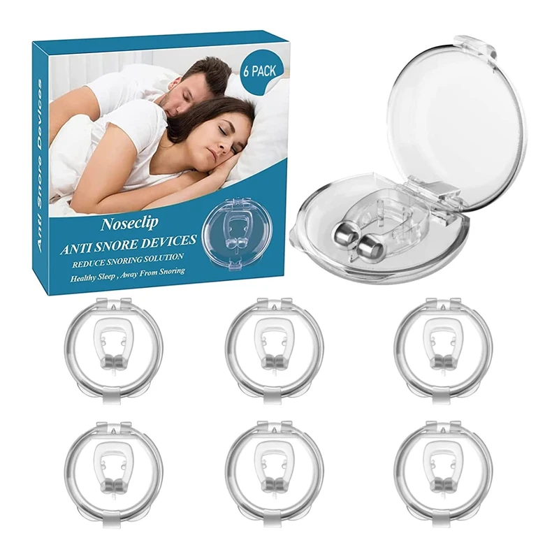 Anti Snore Contour Pillow - Anti Snoring Device Silicone Nose Clip