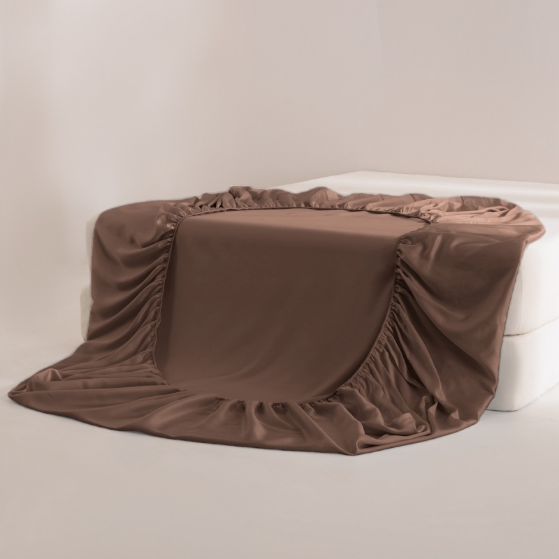 Fitted Sheet 100% Eucalyptus L - Fitted Bed Sheets Deep Pocket recension och pris