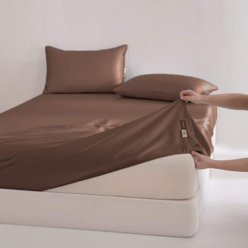 Fitted Sheet 100% Eucalyptus L - Fitted Bed Sheets Deep Pocket recension och pris