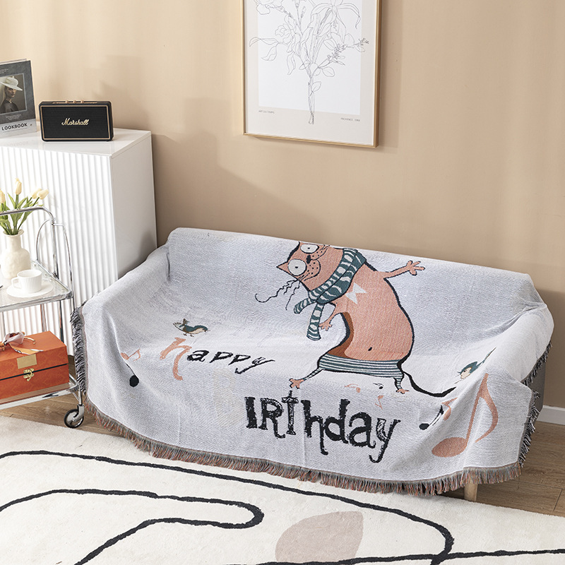 Winged Tiger Throw Blanket Mys - Boho Throw Blanket Fringe recension och pris