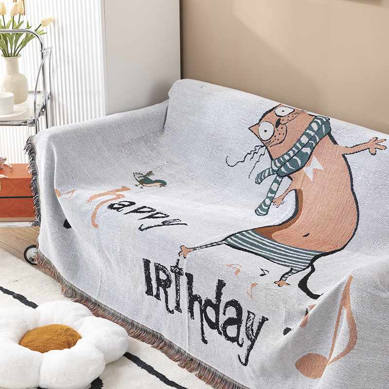 Winged Tiger Throw Blanket Mys - Boho Throw Blanket Fringe recension och pris