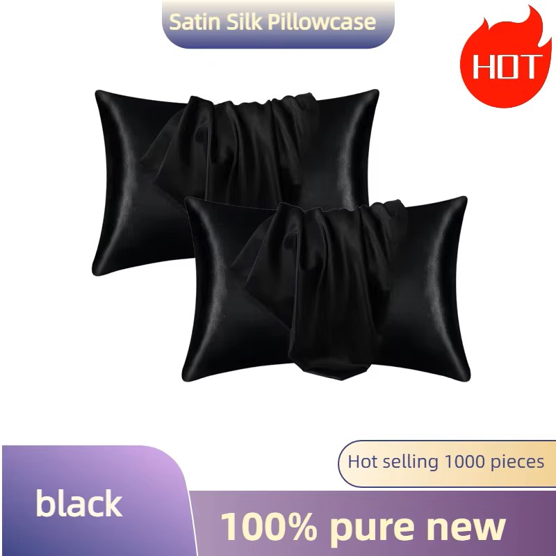 1/2pcs Satin Silk Pillowcase f - Satin Silk Pillowcase Hair Skin recension och pris