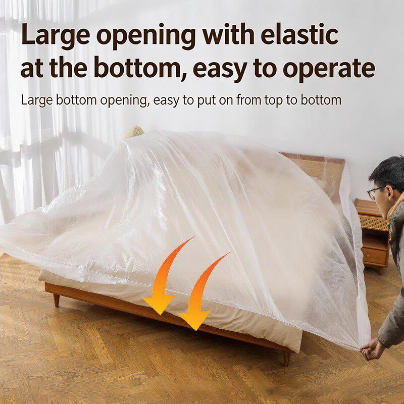 Transparent Disposable Bed Cov - Waterproof Mattress Protector Breathable recension och pris