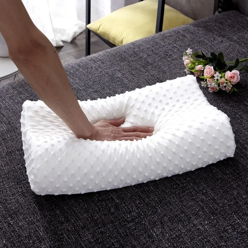 Memory Cotton Pillow for Sleep - Memory Foam Orthopedic Pillow Neck Pain recension och pris