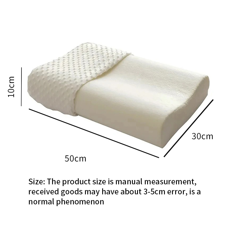Memory Cotton Pillow for Sleep - Memory Foam Orthopedic Pillow Neck Pain recension och pris