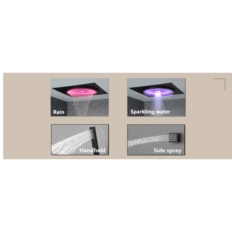 Smart LED Shower Set Bathroom  - Home Decor recension och pris