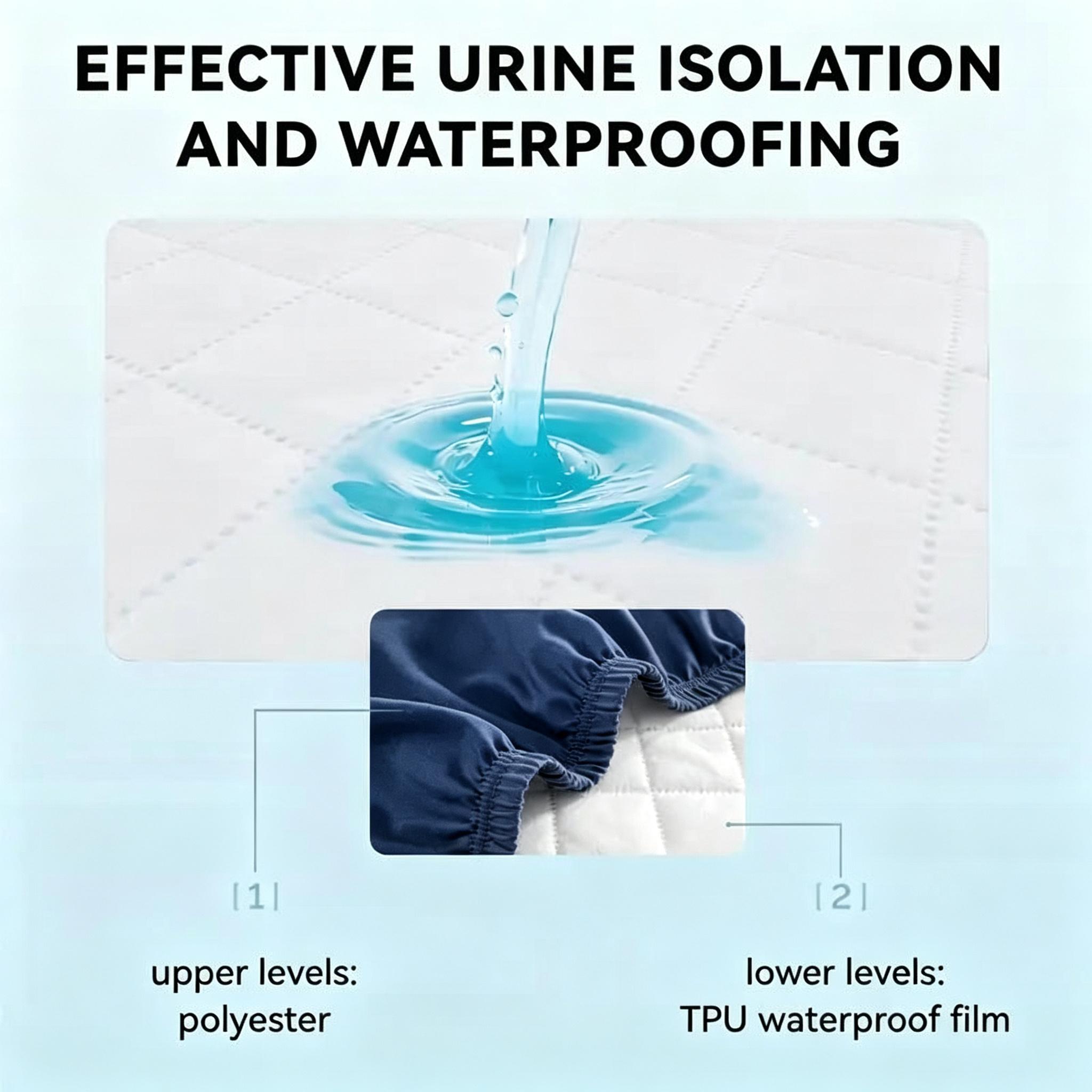 100% Waterproof Mattress Prote - Waterproof Mattress Protector Breathable recension och pris