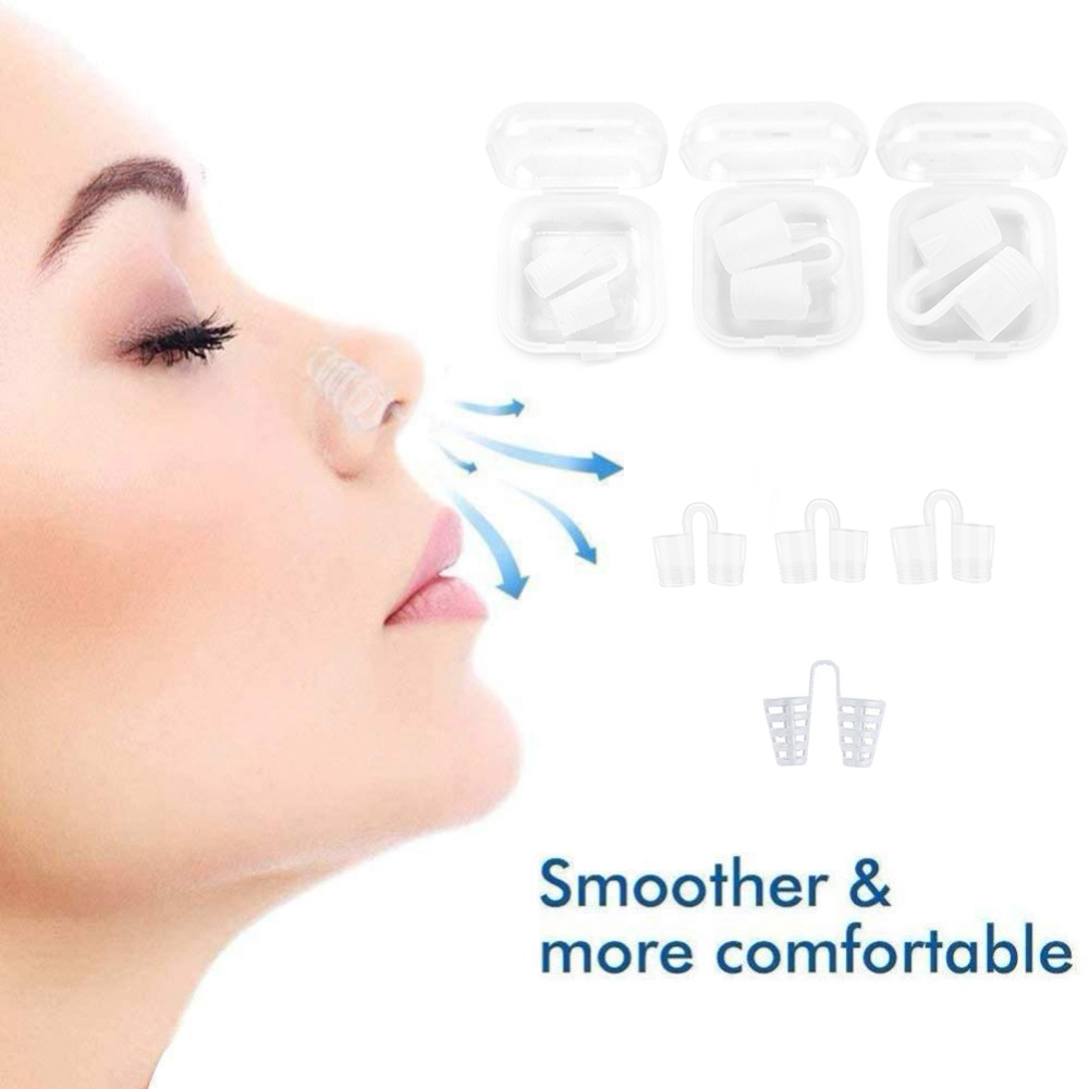 1pc Silicone Nose Clip Anti Sn - Anti Snore Contour Pillow recension och pris