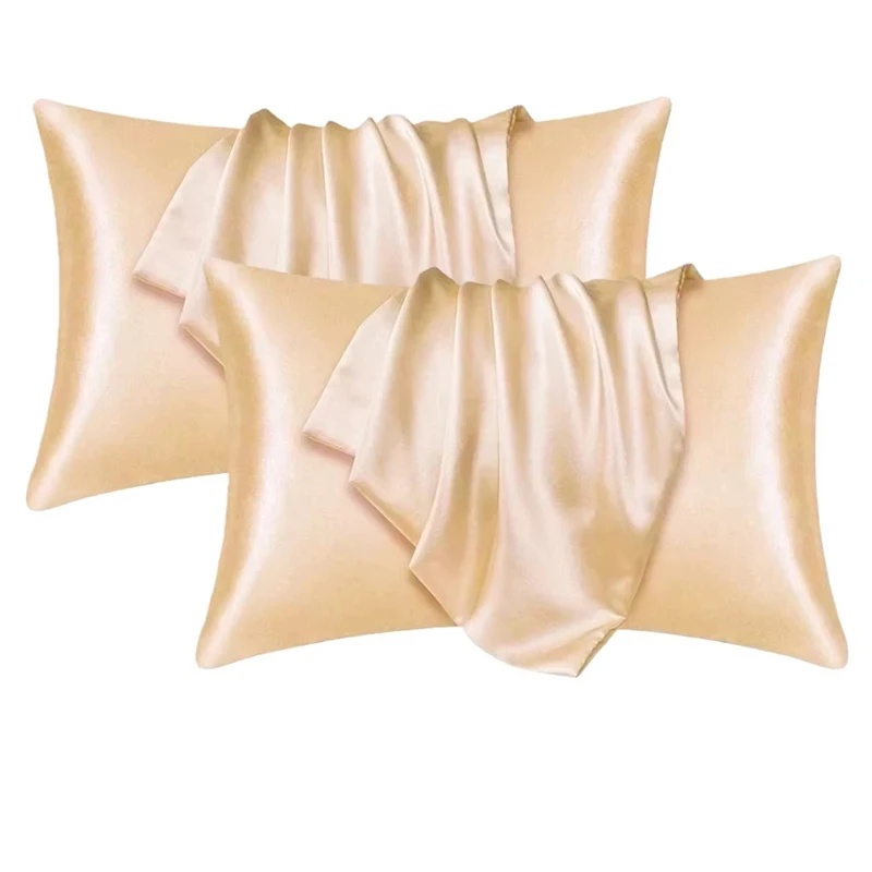 1/2pcs Satin Silk Pillowcase f - Satin Silk Pillowcase Hair Skin recension och pris