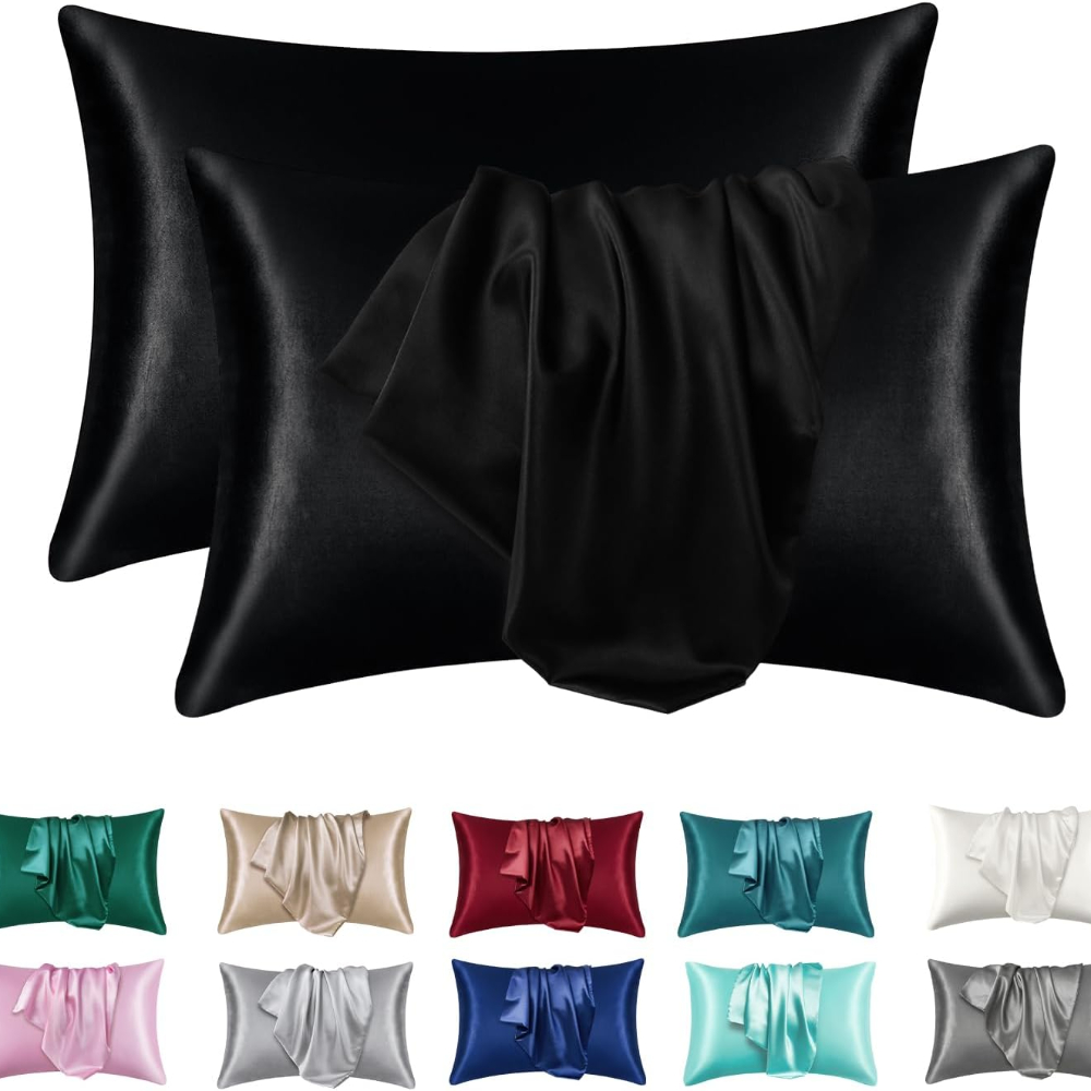 1/2pcs Satin Silk Pillowcase f - Satin Silk Pillowcase Hair Skin recension och pris