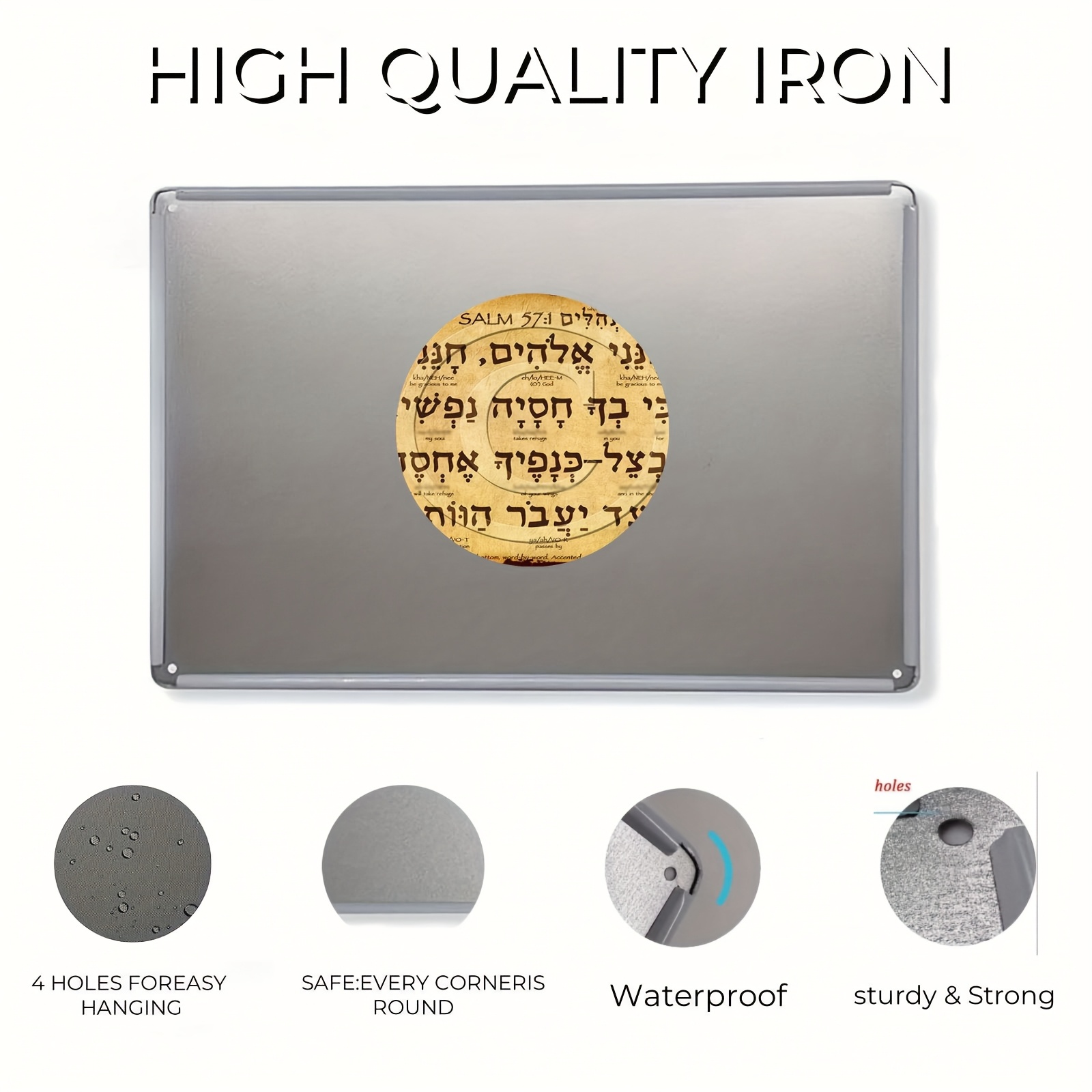 CIFBUY Vintage Aluminum Wall A - Home Decor recension och pris