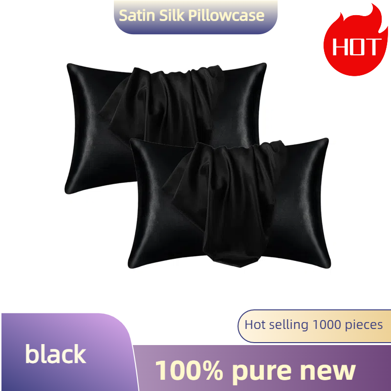 1/2pcs Satin Silk Pillowcase f - Satin Silk Pillowcase Hair Skin recension och pris