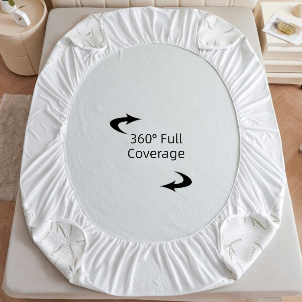 Waterproof Bamboo Fiber Mattre - Waterproof Mattress Protector Breathable recension och pris