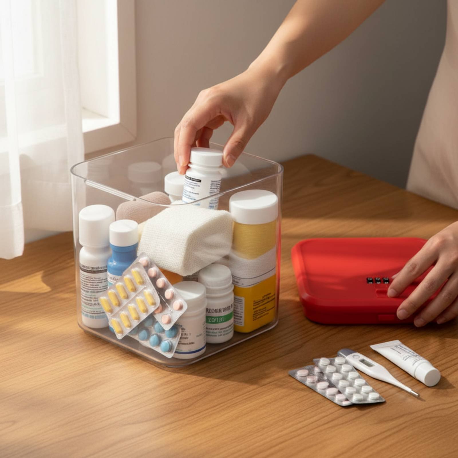 Clear Lockable Box Versatile L - Kitchen recension och pris
