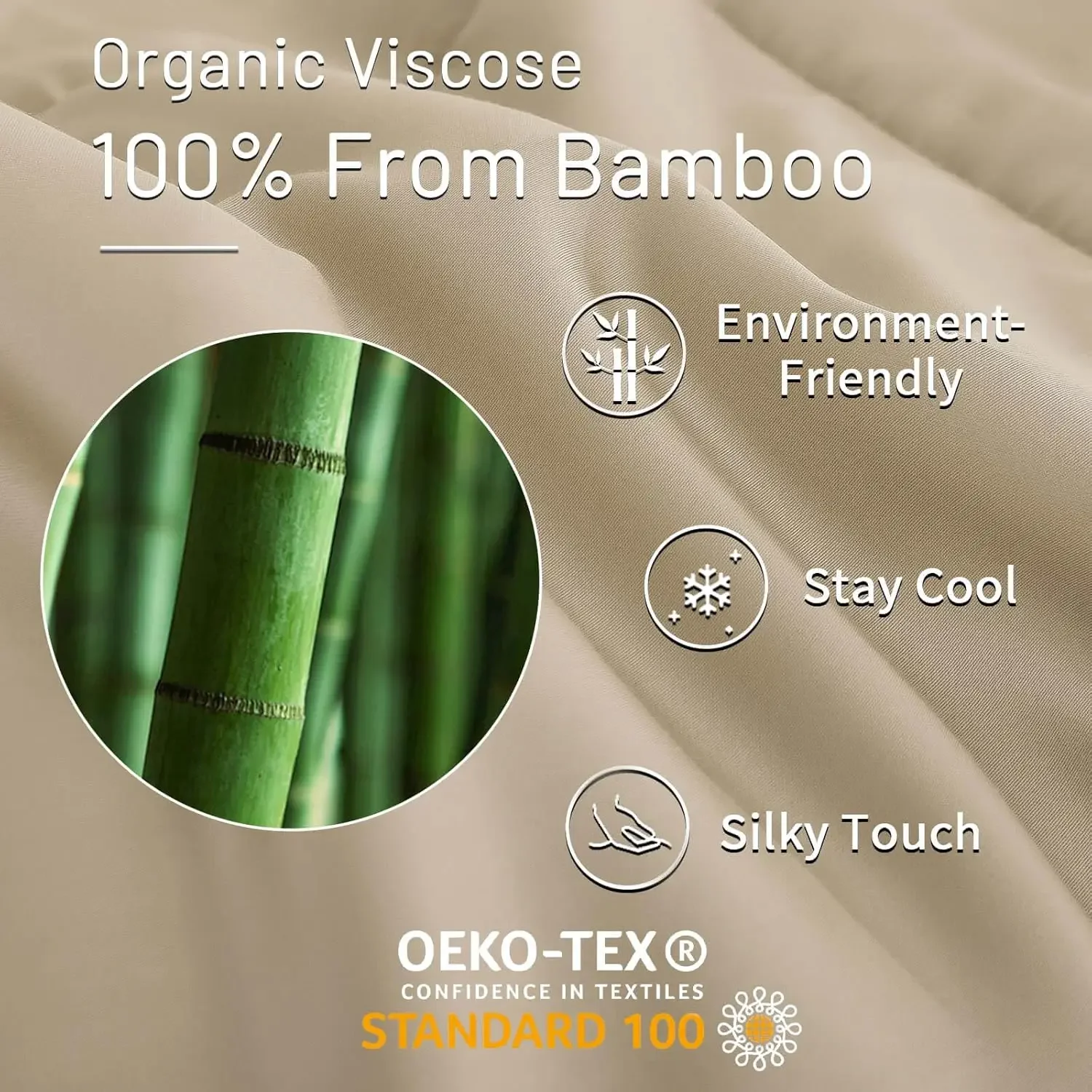 Viscose from Bamboo Comforter  - Cooling Blanket Hot Sleepers recension och pris