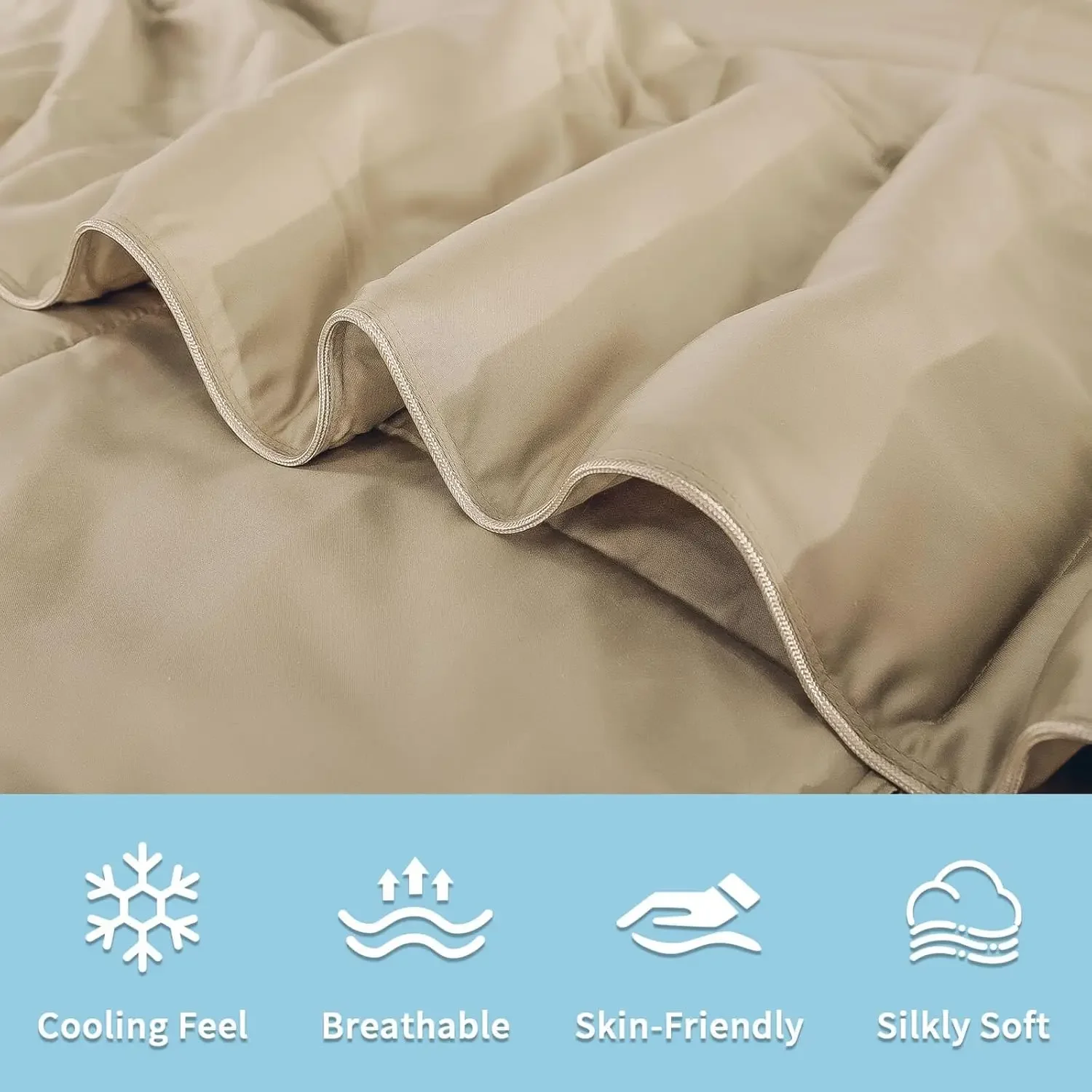 Viscose from Bamboo Comforter  - Cooling Blanket Hot Sleepers recension och pris