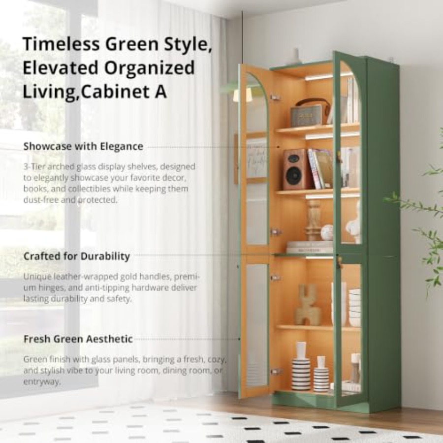 Living room office curio cabin - Storage & Organization recension och pris