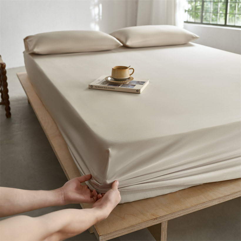 100% Mulberry Silk Fitted Shee - Fitted Bed Sheets Deep Pocket recension och pris