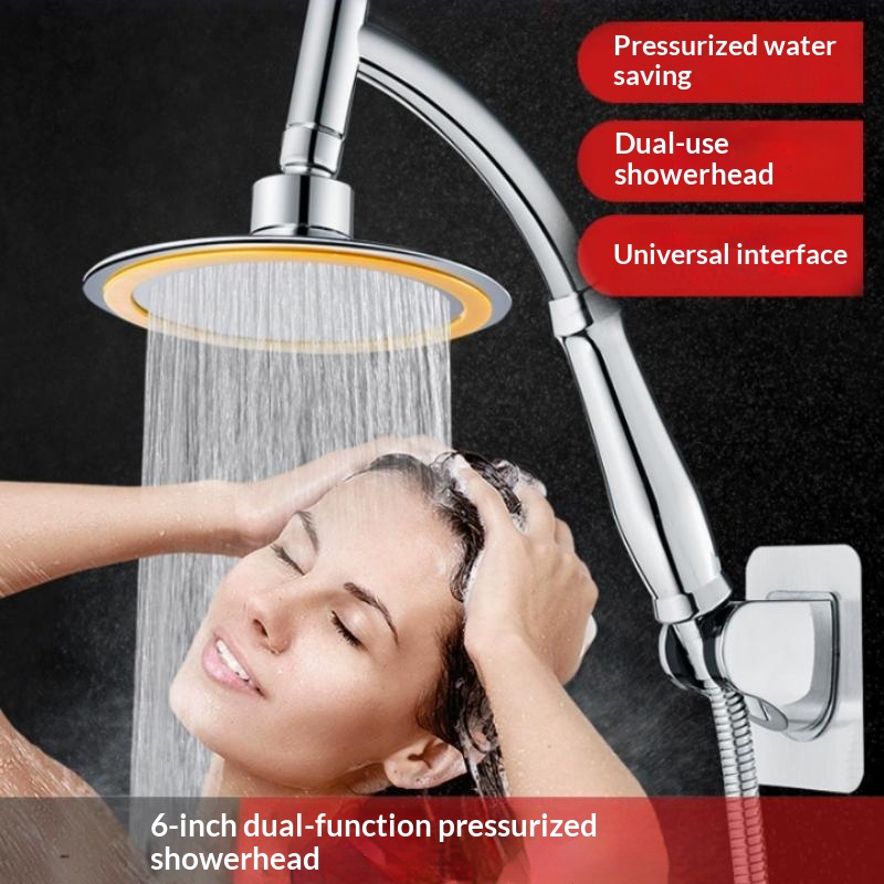 6 Inch High Pressure 360 Degre - High Pressure Shower Head Handheld recension och pris