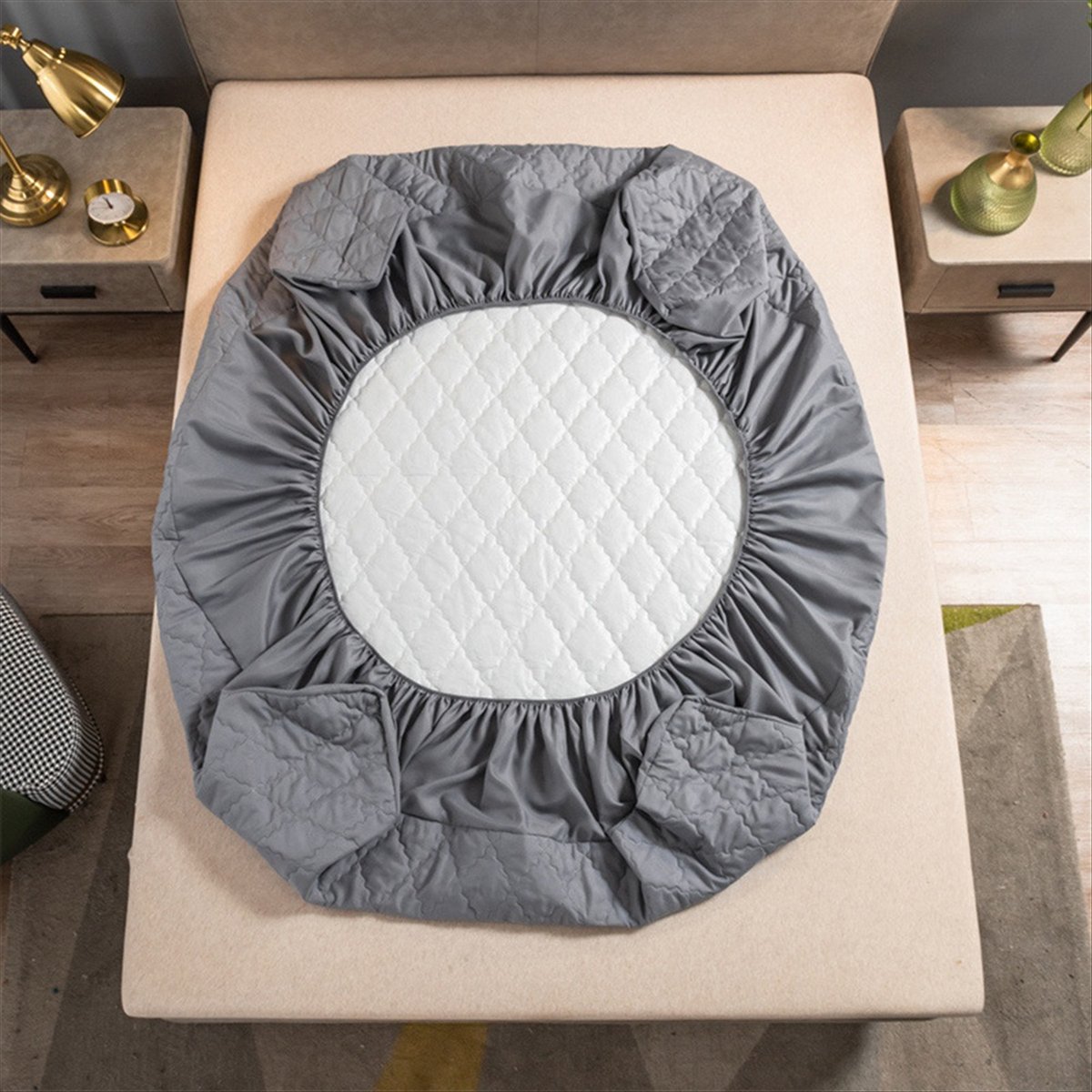 Learned- Waterproof Fitted Bed - Waterproof Mattress Protector Breathable recension och pris
