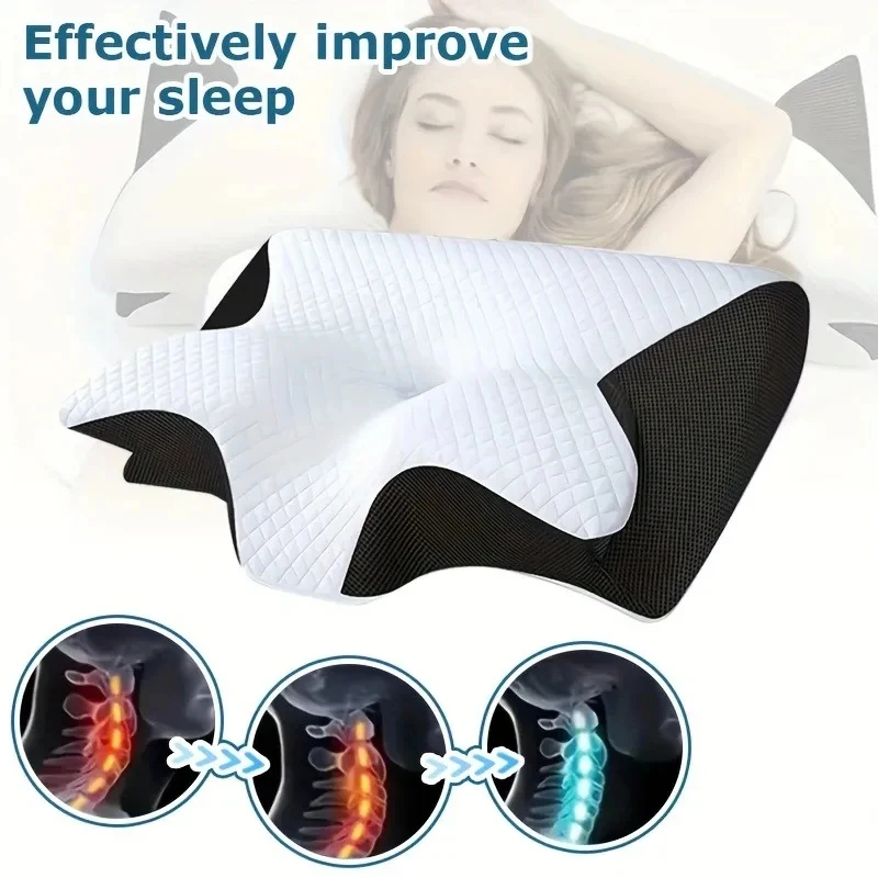 Memory Foam Cervical Pillow fo - Memory Foam Orthopedic Pillow Neck Pain recension och pris