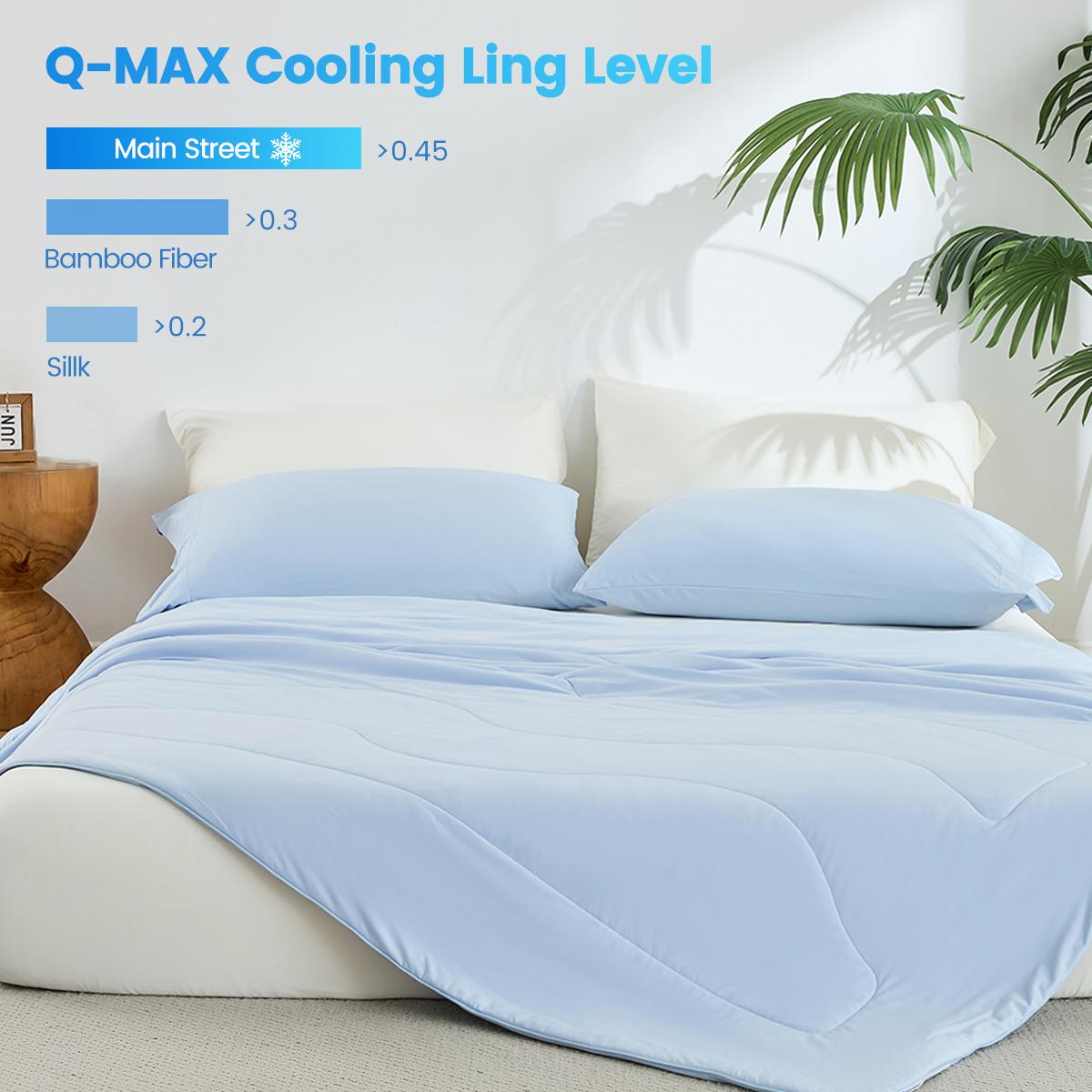 Summer Cooling Blanket Reversi - Cooling Blanket Hot Sleepers recension och pris