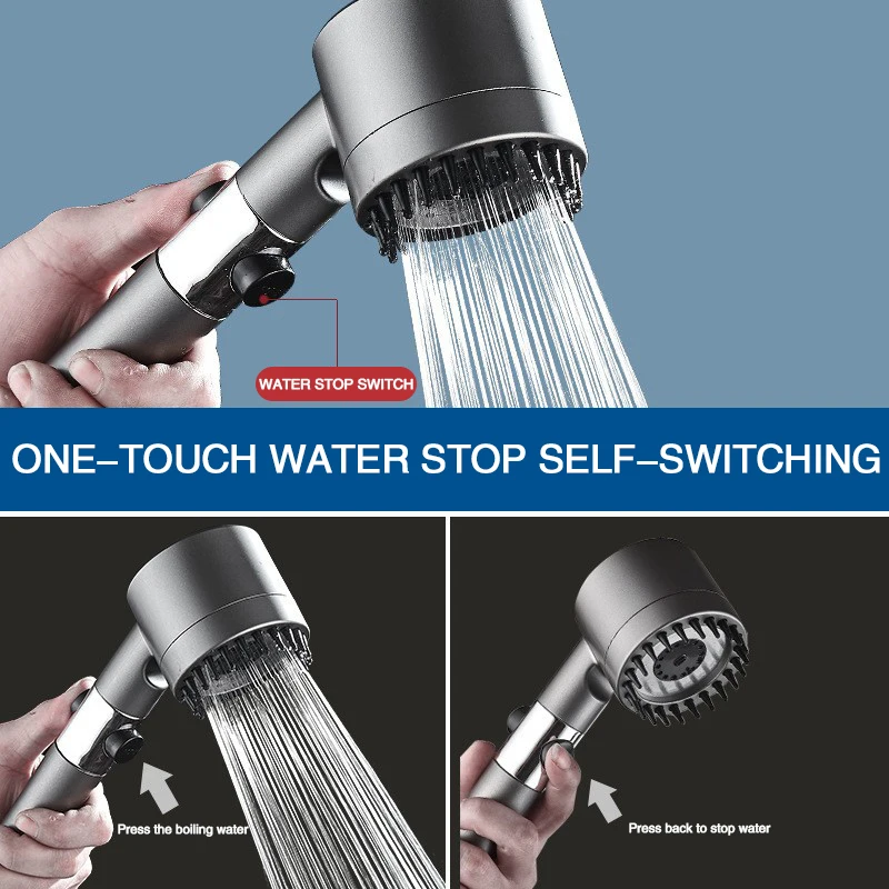 High Pressurized Filter Shower - High Pressure Shower Head Handheld recension och pris