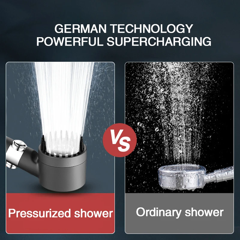 High Pressurized Filter Shower - High Pressure Shower Head Handheld recension och pris