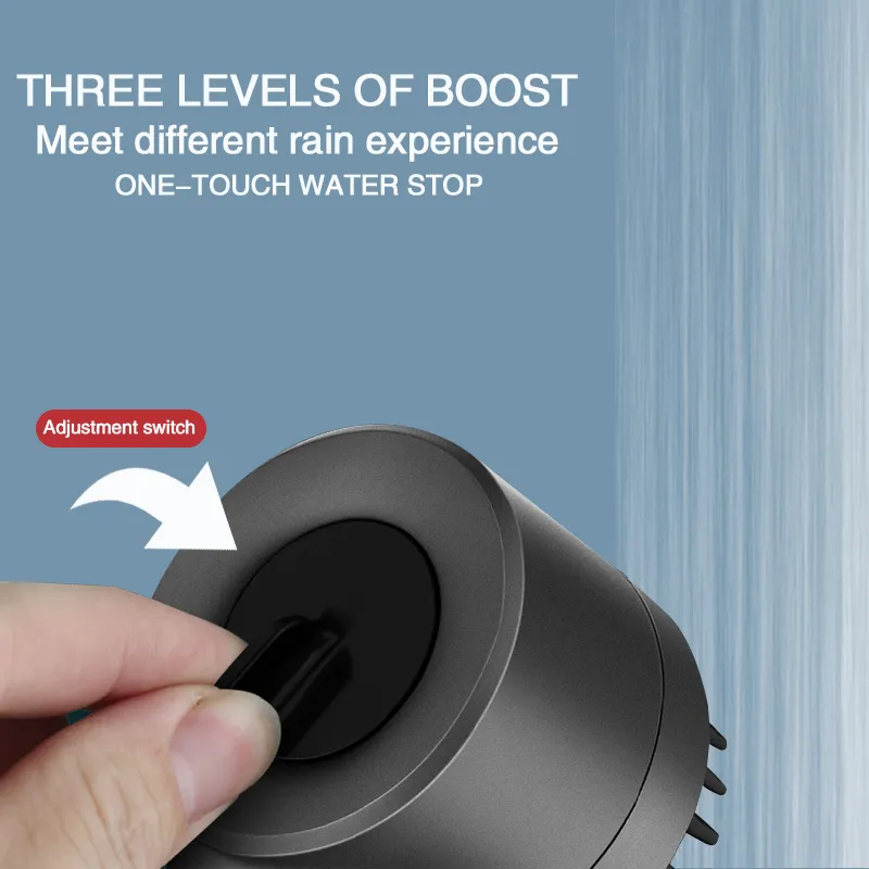 High Pressurized Filter Shower - High Pressure Shower Head Handheld recension och pris