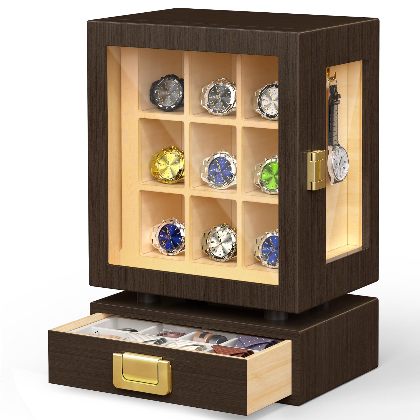 Custom Rectangle Wooden Watch  - Storage & Organization recension och pris