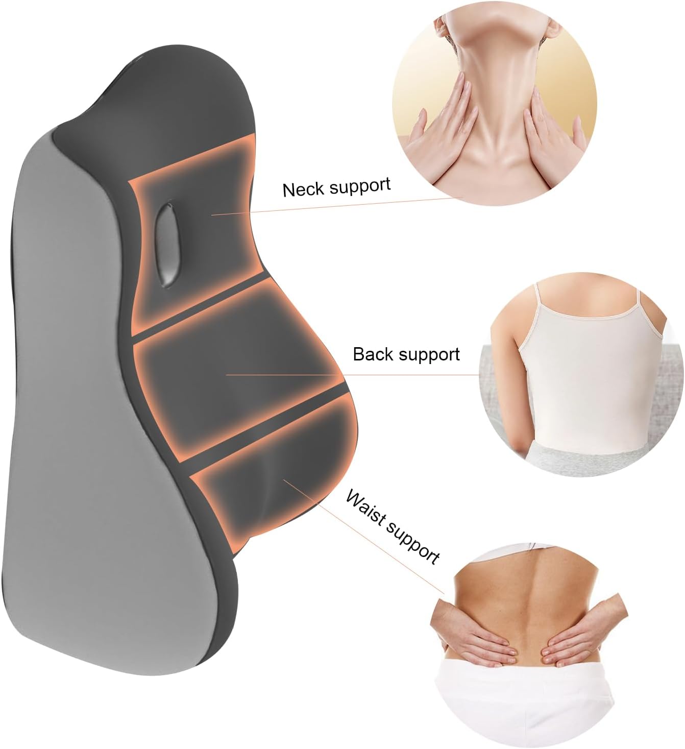 Intimacy Support Wedge Pillow  - Memory Foam Orthopedic Pillow Neck Pain recension och pris