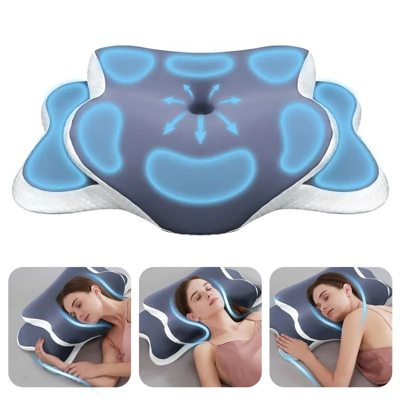 Memory Foam Pillow Cervical Pi - Memory Foam Orthopedic Pillow Neck Pain recension och pris