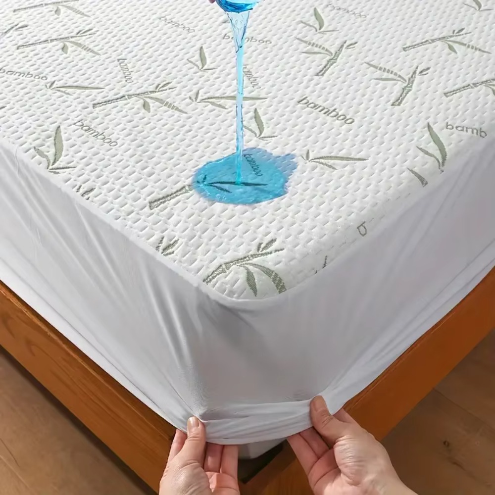Waterproof Bamboo Fiber Mattre - Waterproof Mattress Protector Breathable recension och pris