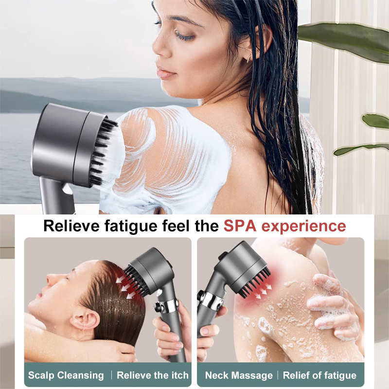 High Pressure Massage Showerhe - High Pressure Shower Head Handheld recension och pris