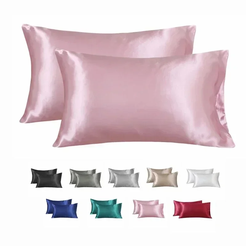 100% Silk Pillowcase Pillow Co - Satin Silk Pillowcase Hair Skin recension och pris