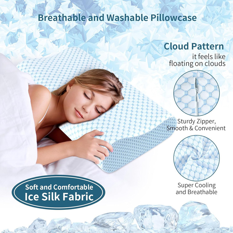 Slow Rebound Pillow 60*40*12CM - Anti Snore Contour Pillow recension och pris