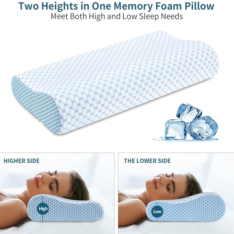 Slow Rebound Pillow 60*40*12CM - Anti Snore Contour Pillow recension och pris