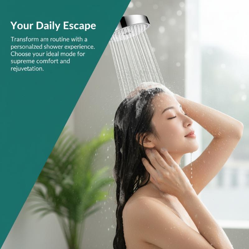 New 6 Modes Adjustable Handhel - High Pressure Shower Head Handheld recension och pris