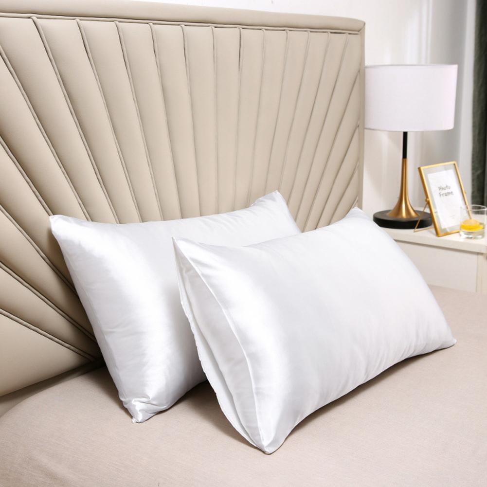 Luxury Satin Pillow Case For H - Satin Silk Pillowcase Hair Skin recension och pris