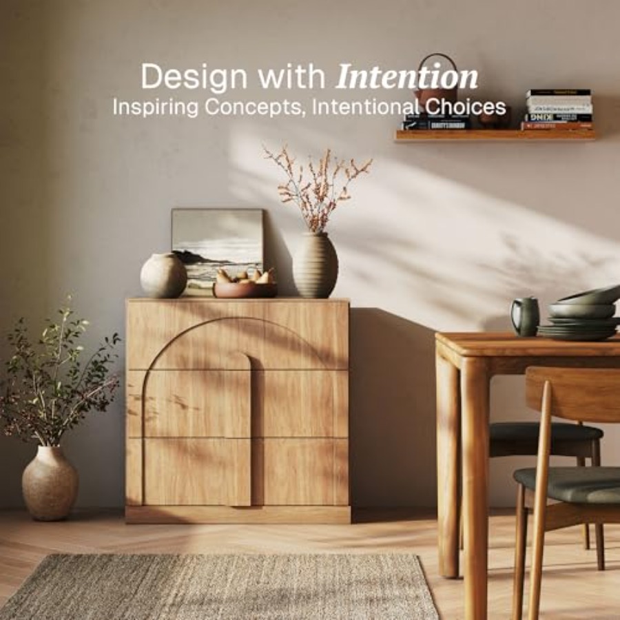 Sideboard Cabinet with 3 Drawe - Kitchen recension och pris