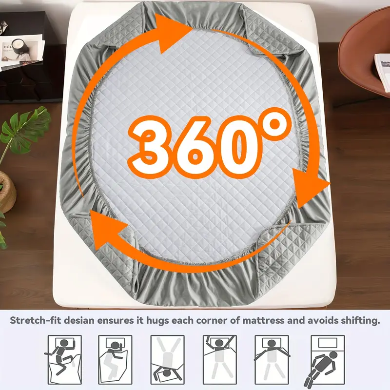 Waterproof Mattress Protector, - Waterproof Mattress Protector Breathable recension och pris