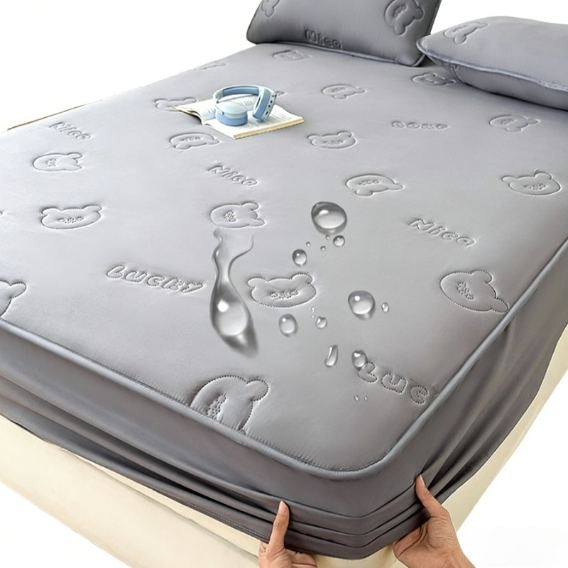 Ultrasonic Quilted Queen Fitte - Waterproof Mattress Protector Breathable recension och pris