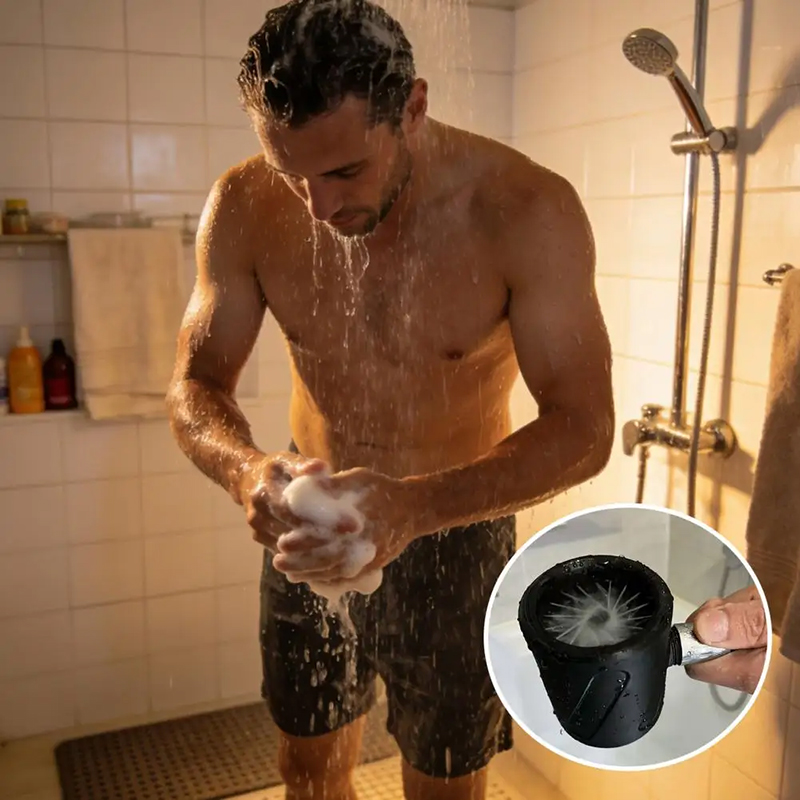Men Shower Nozzle Powerful Ful - High Pressure Shower Head Handheld recension och pris
