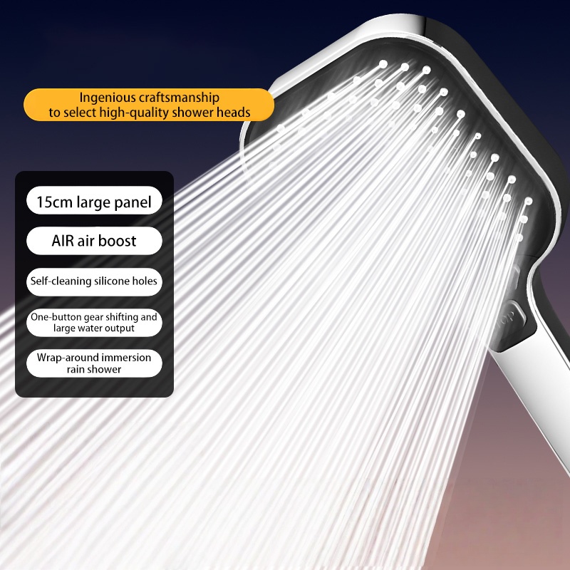 New High Pressure Shower Head  - High Pressure Shower Head Handheld recension och pris