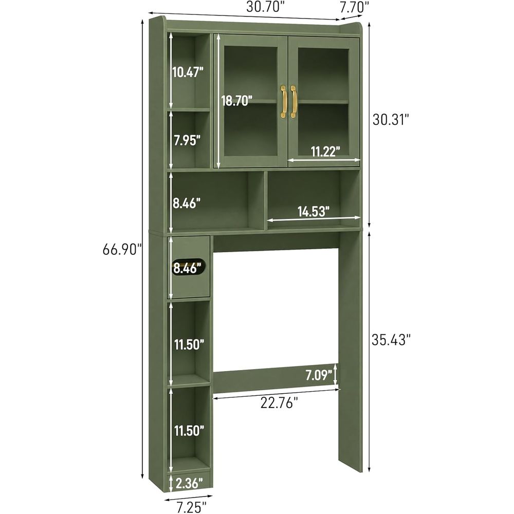 Space-Saving Acrylic Over-the- - Storage & Organization recension och pris