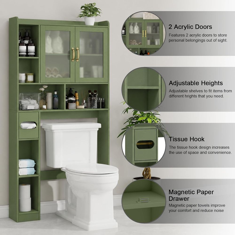 Space-Saving Acrylic Over-the- - Storage & Organization recension och pris